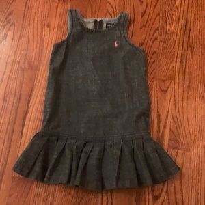 Girls 3T Polo Ralph Lauren jean  Dress